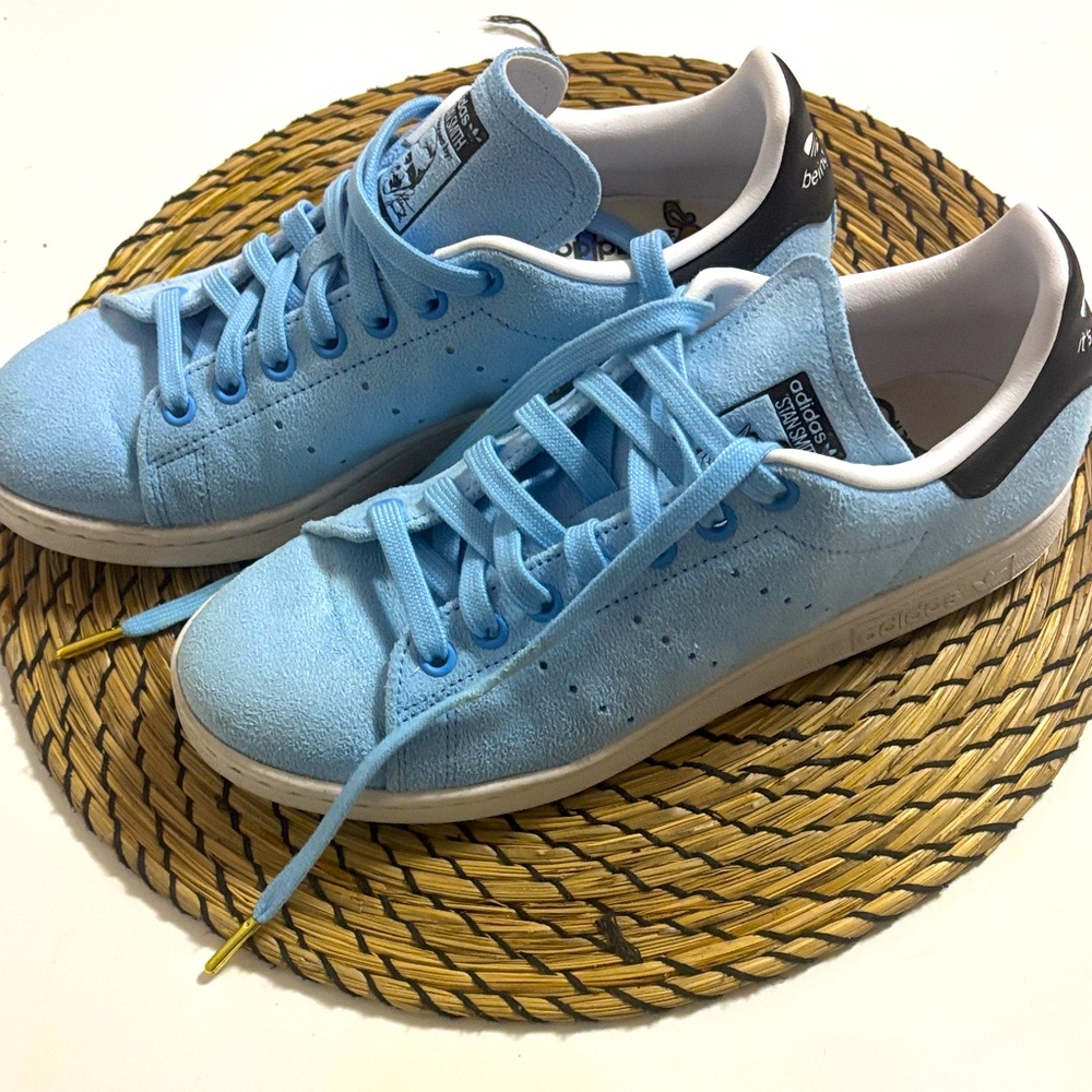 Adidas Light Blue Stan Smith Sneakers